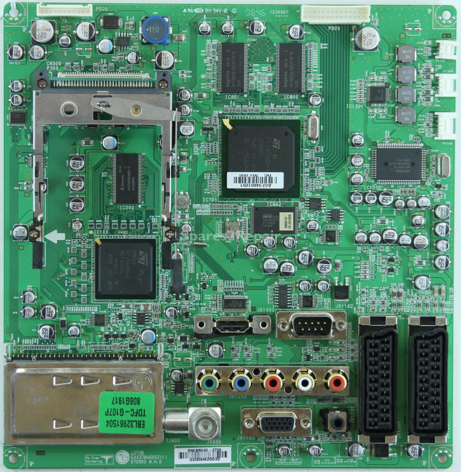 LG 22LS4D-XB - Main AV - AGF34801201 - EAX37846002(1) - LD73B