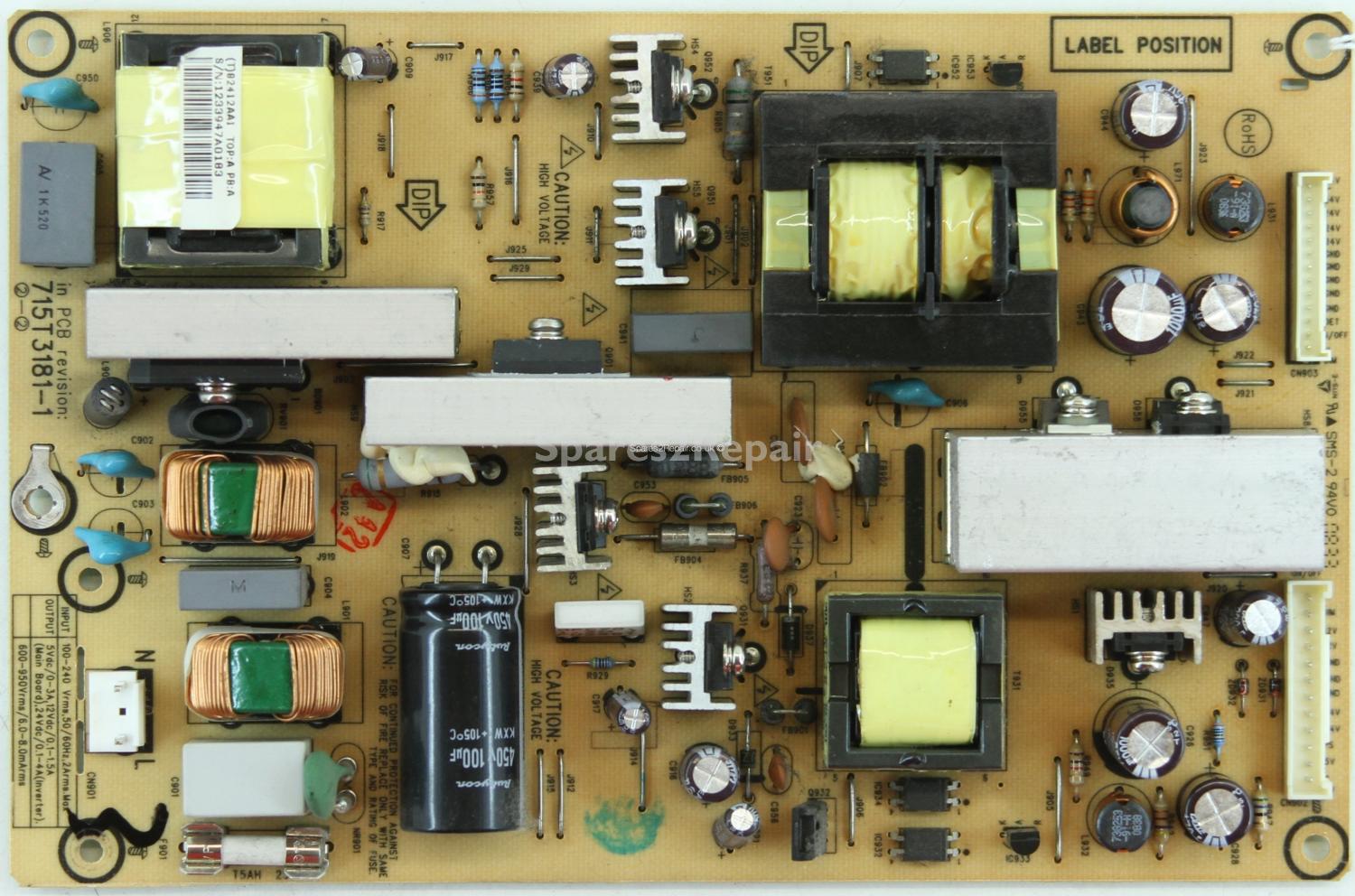 LG 26LG3000 - PSU - 715T3181-1
