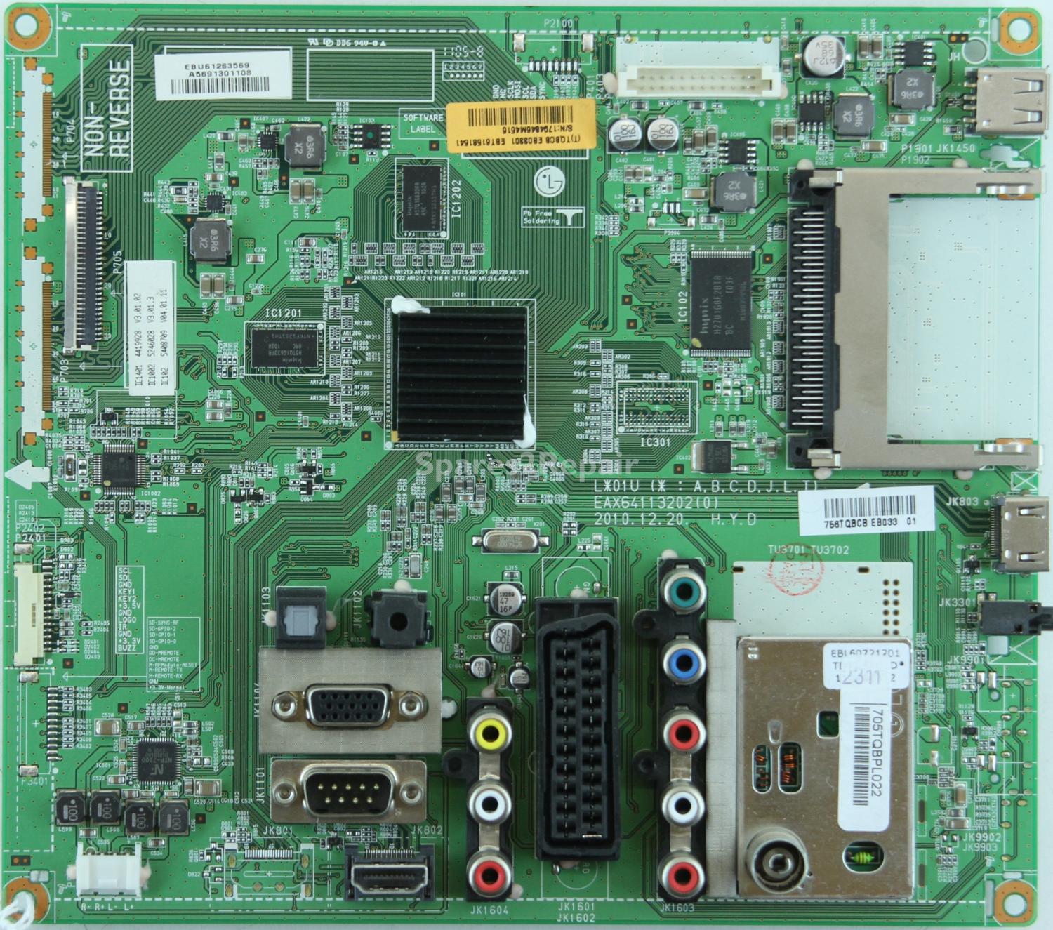 LG 26LK330U - Main AV - EAX64113202(0) - EBU61263569 - EBT61581641