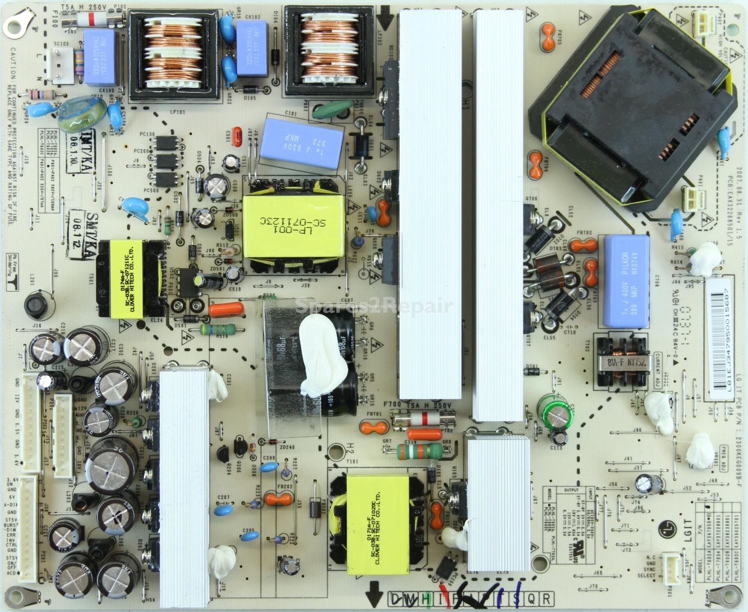 LG 32LC46 - PSU - EAY34795001 - PLHL-T602A - EAX32268501/15 - 2300KEG009B-F