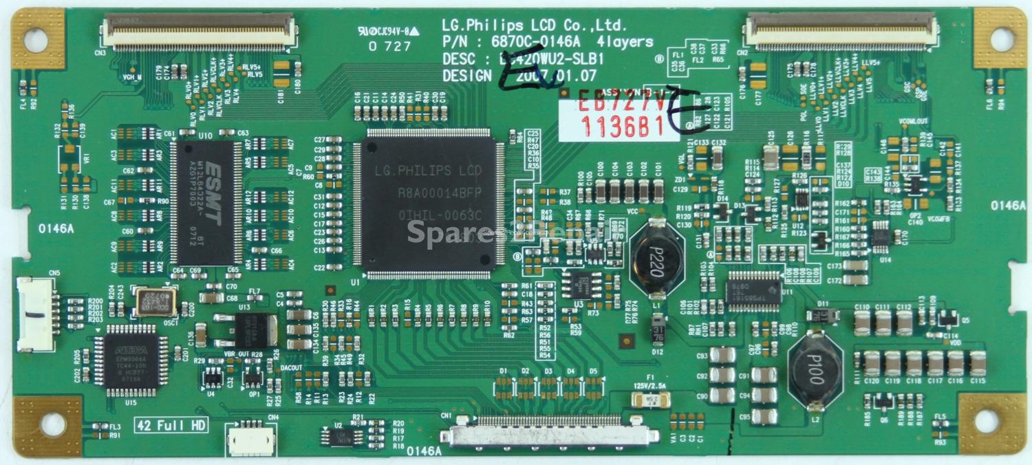 LG 42LF66 - LVDS - 6870C-0146A - 6871L-1136B - LC420WU2-SLB1