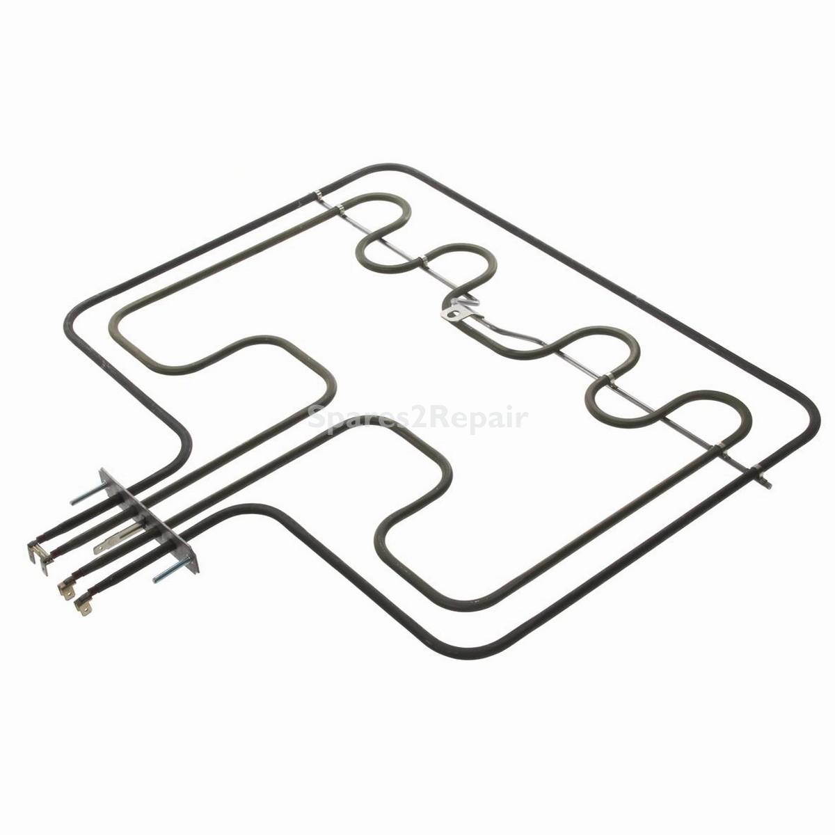 Compatible for Zanussi ZOA, ZOB, ZCV, ZOU Series Combi 24 Type Grill Element (2700W)