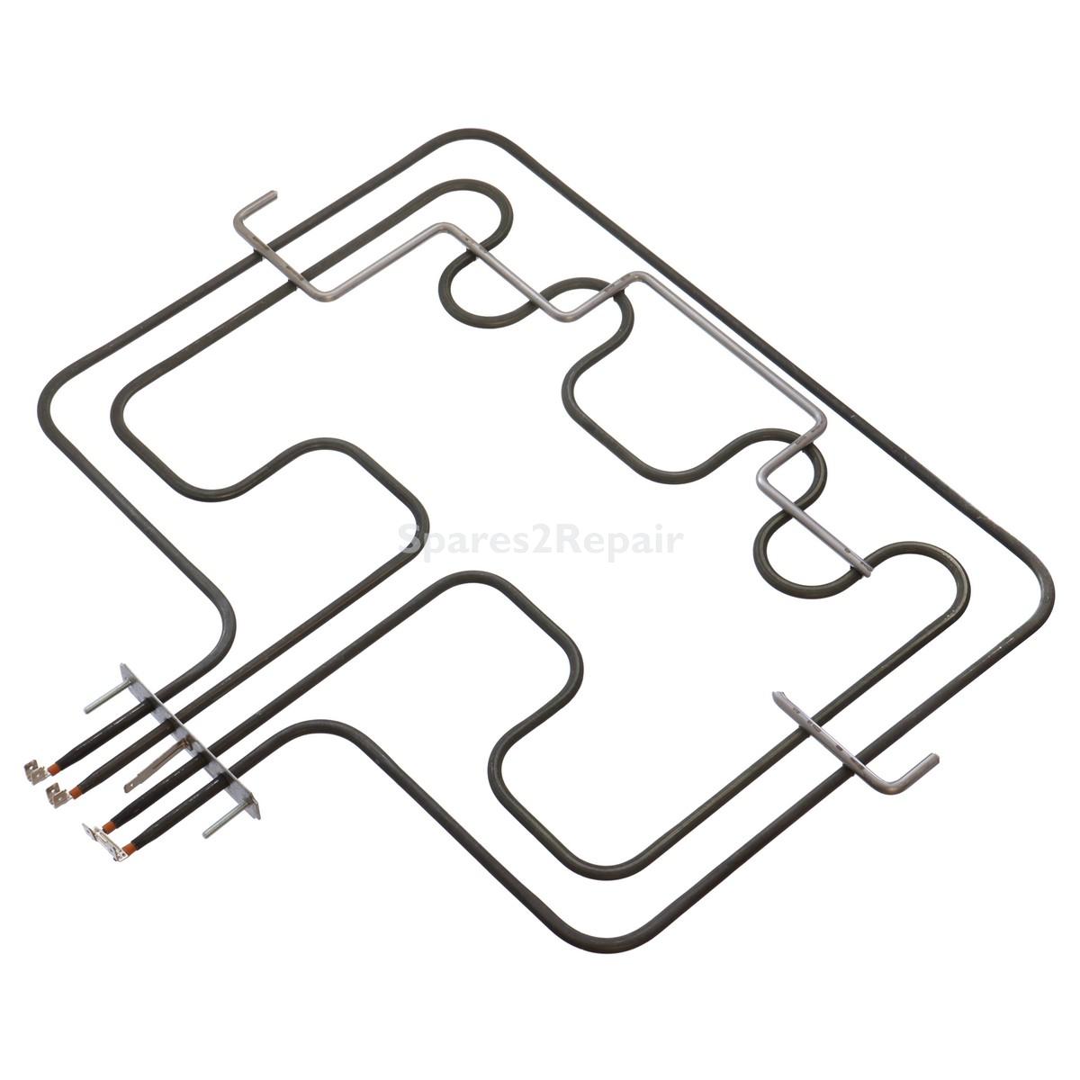 Compatible for AEG BC3, BE3, BE5; Electrolux EOA5, EOB5; John Lewis JLBIOS611, JLBIOS615 Series Oven Grill Element (3100W)