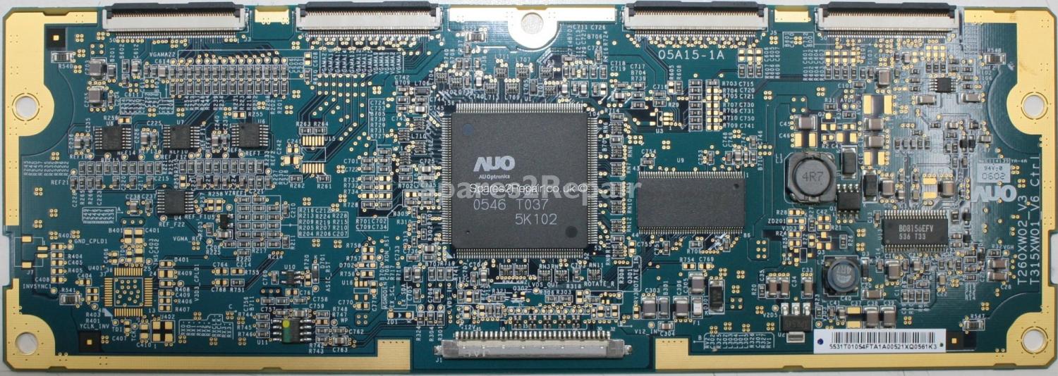 Philips 32PF5520D/10 - LVDS - 05A15-1A - 55.31T01.054 - T260XW02_V3 - T315XW01_V6 Ctrl
