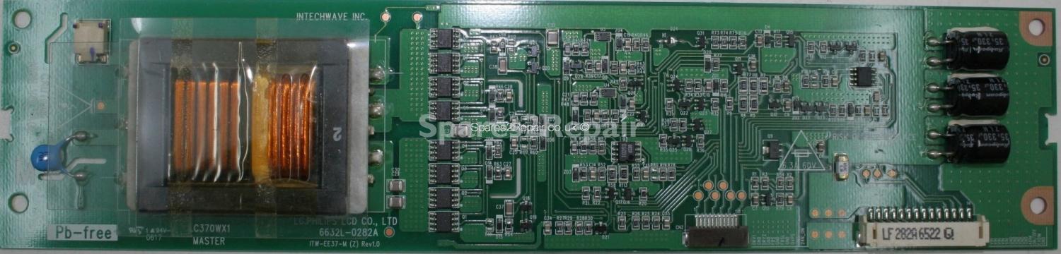 Philips 37PF5521D/10 - Inverter - 6632L-0282A - Rev 1.0 - ITW-EE37-M LC370WX1 MASTER