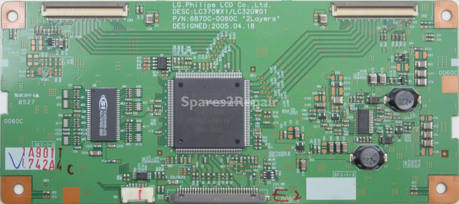 Philips 32PF5520D/10 - LVDS - 6870C-0060C - 6871L-0742A - LC370WX1-LC320W01