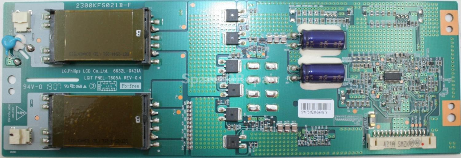 Philips 32PFL5522D - Inverter - 6632L-0421A - LGIT PNEL-T605A REV-0.4 - 2300KFS021B-F