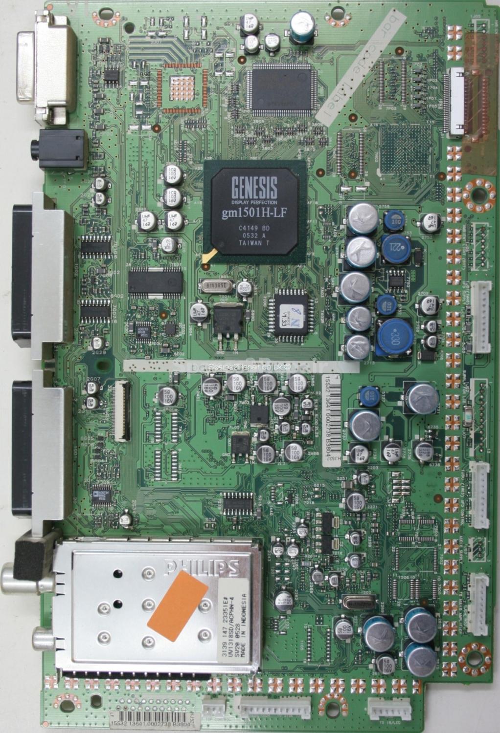 Philips 37PF5520D/10 - Main AV - 3139 123 6141.1