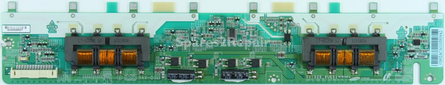 Samsung LE32A558P3F - Inverter - SSI320_4UE01 - LJ97-02402A - REV:0.1