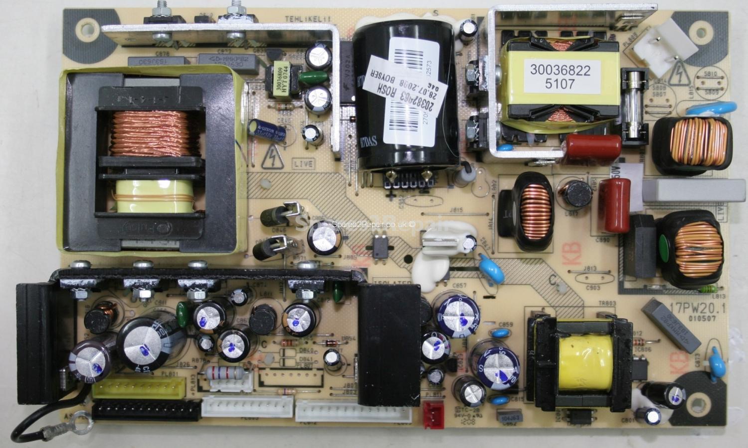 Red 37 LCD - PSU - 17PW20.1 - 010507