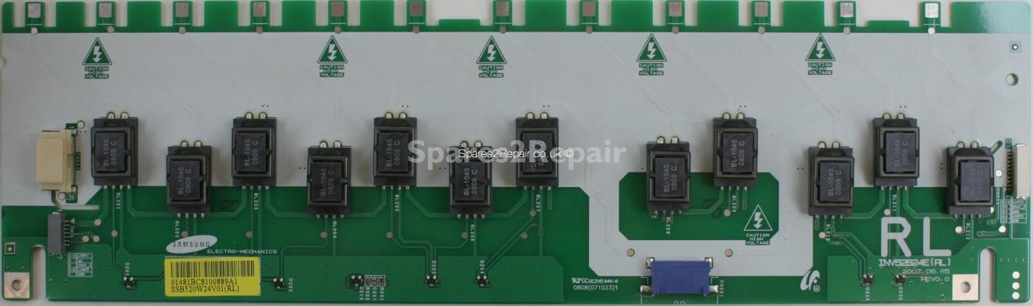 Samsung LE52M87BD - Inverter - LJ97-01481B - SSB520W24V01 - INV52B24E(RL) - REV 0.0