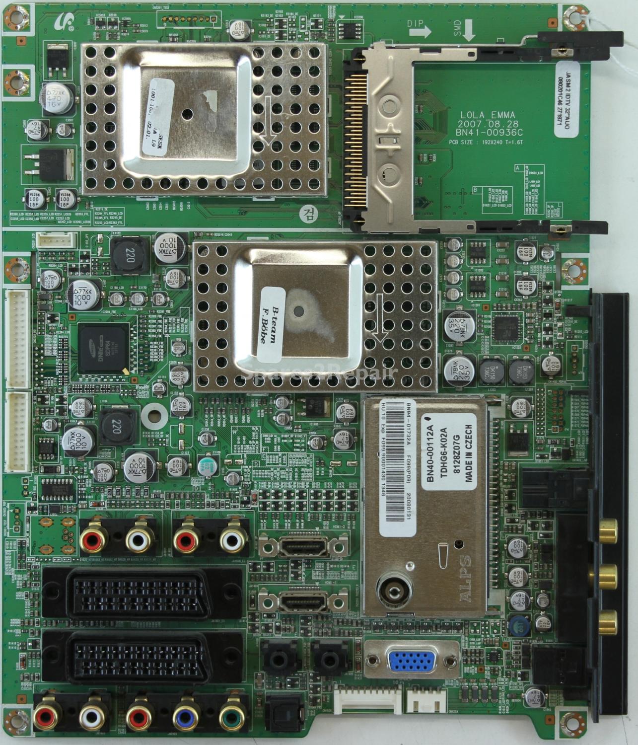 Samsung LE32S86BD - Main AV - BN94-01732A - BN41-00936C - LOLA_EMMA
