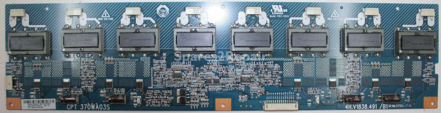 Samsung LE37S86BD - Inverter - 4H.V1838.491/B1 - CPT370WA03S - VK.8A183.I04 - Rev.1F
