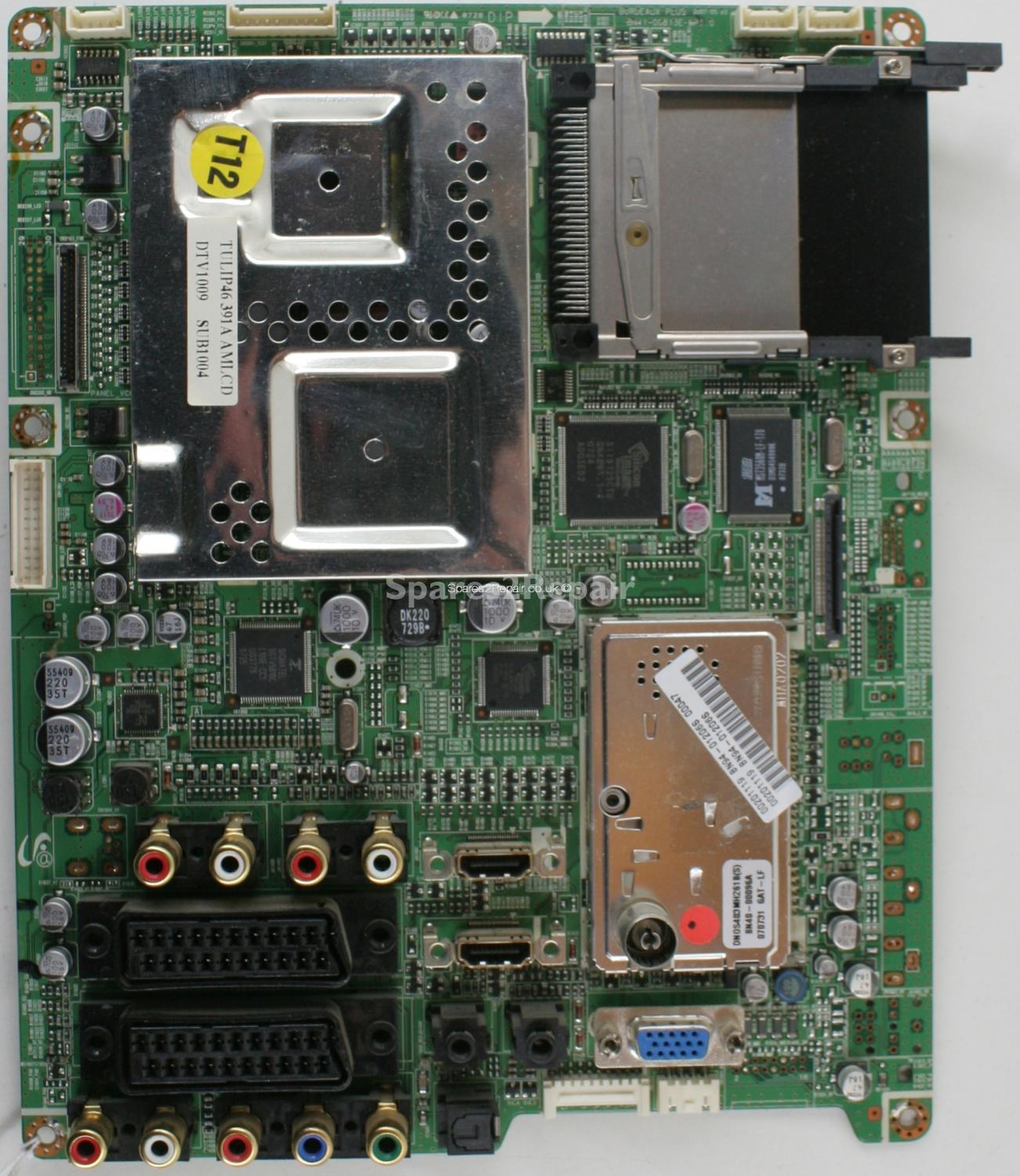 Samsung LE46M87BD - Main AV - BORDEAUX PLUS - BN94-01206S - BN41-00813E-MP1.0