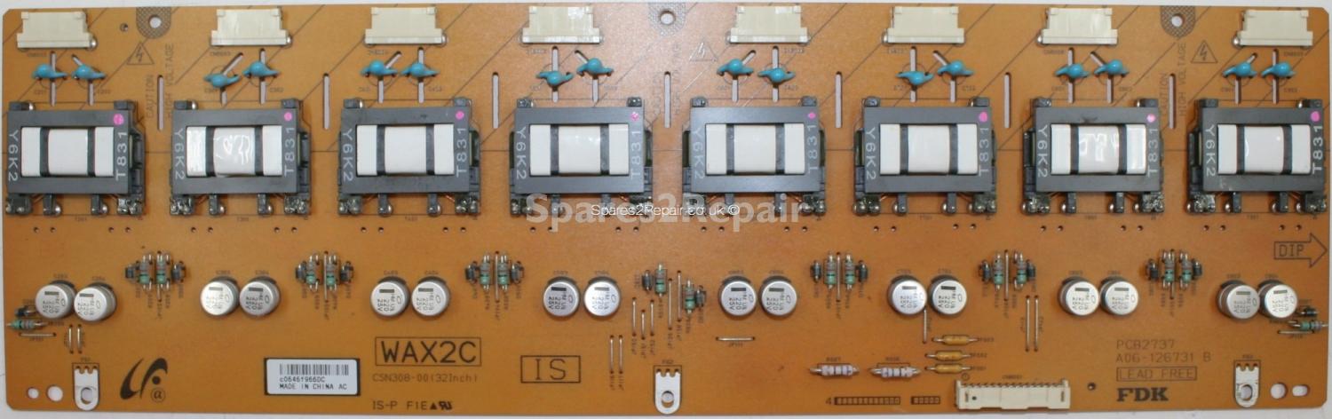 Sony KDL-32V2500 - Inverter - PCB2737 - A06-126731 B