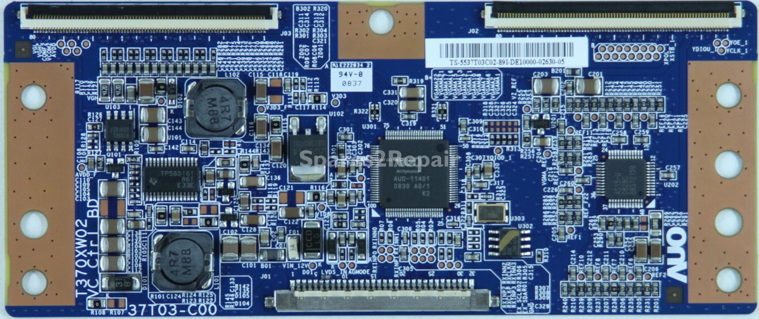 Sony KDL-37V4000 - LVDS - 55.37T03.C02 - 37T03-C00 - T370XW02 VC Vtrl BD