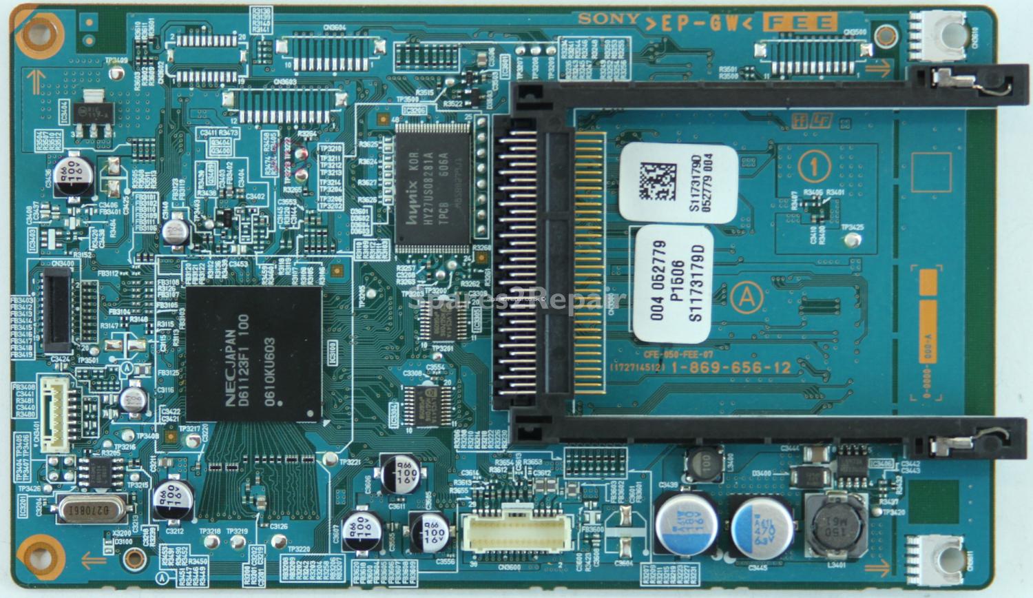 Sony KDL-46S2000 - Card Reader - 1-869-656-12 - 172714512 - S1173179D - CFE-050-FEE-07