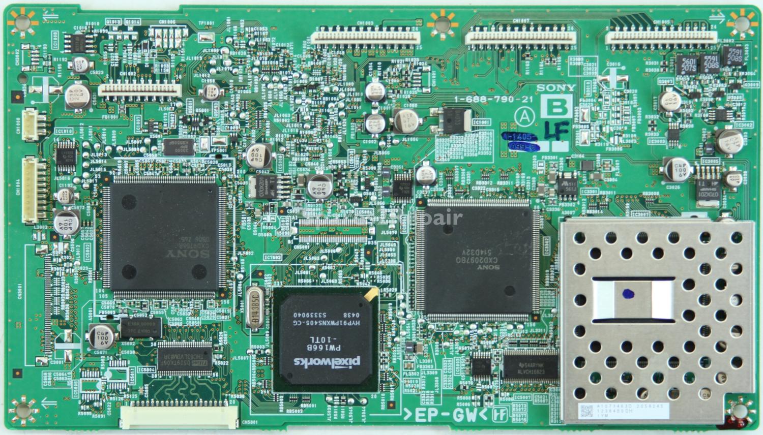 Sony KLV-L23M1 - Digital Video Board - 1-688-790-21 - A-1405-099-C - A1073463D - B Board