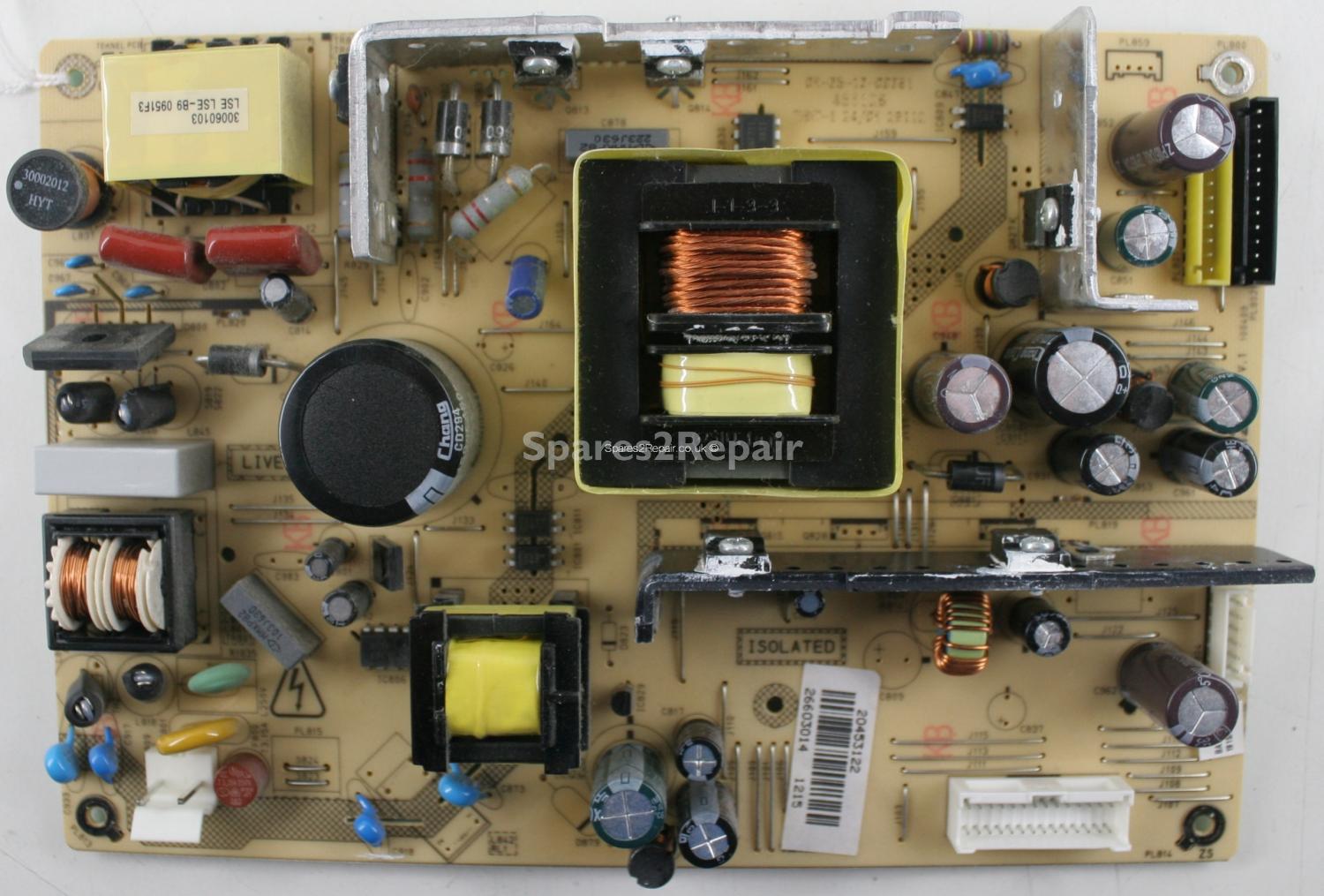 Technika LCD40-920 - PSU - 17PW26-4 - V.1 - 100409 - 20453122