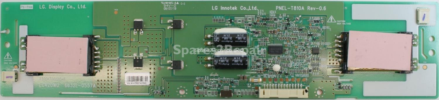 Toshiba 42XV635D - Inverter - 6632L-0557A - PNEL-T810A - Rev-0.6